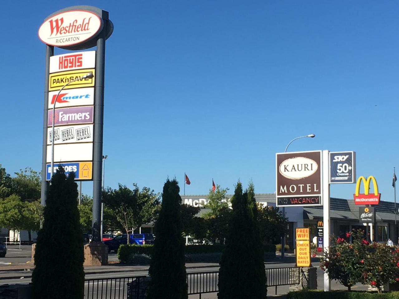 Kauri Motel On Riccarton Christchurch Bagian luar foto